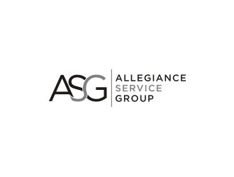 Allegiance Service Group logo design by bricton