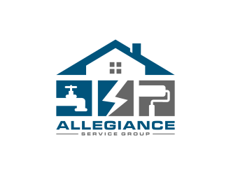 Allegiance Service Group logo design by checx