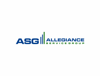 Allegiance Service Group logo design by Lafayate