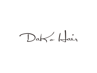 DaKo Hair logo design by Aster