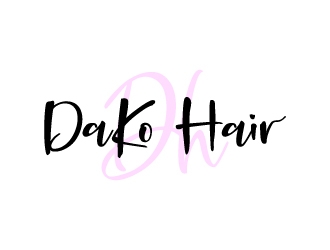 DaKo Hair logo design by aryamaity