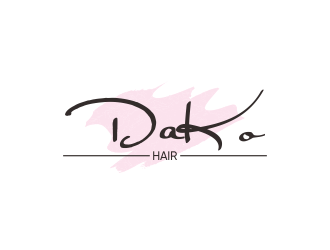 DaKo Hair logo design by qqdesigns