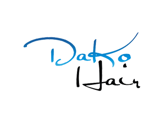 DaKo Hair logo design by ArRizqu