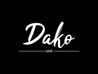 DaKo Hair logo design by qqdesigns