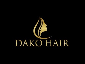 DaKo Hair logo design by aryamaity