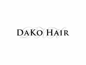 DaKo Hair logo design by christabel