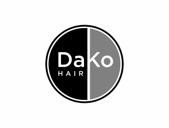 DaKo Hair logo design by christabel