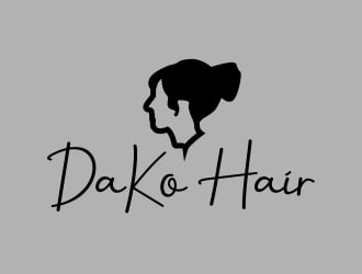 DaKo Hair logo design by alhamdulillah