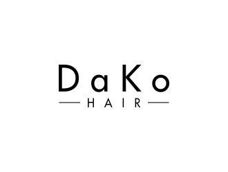 DaKo Hair logo design by oke2angconcept