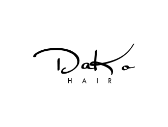 DaKo Hair logo design by oke2angconcept