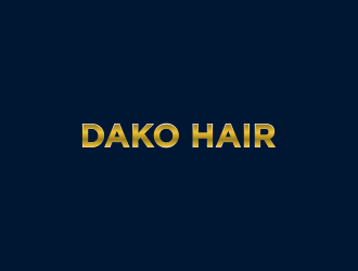 DaKo Hair logo design by Greenlight