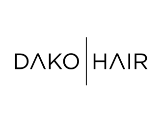 DaKo Hair logo design by puthreeone