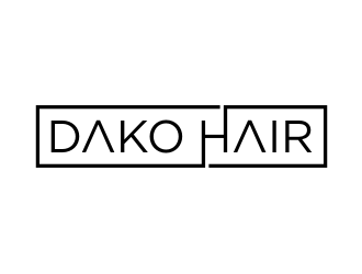 DaKo Hair logo design by puthreeone