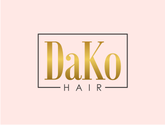 DaKo Hair logo design by GemahRipah