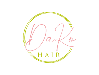 DaKo Hair logo design by bricton