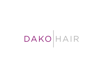 DaKo Hair logo design by bricton