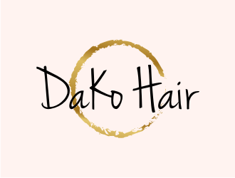 DaKo Hair logo design by GemahRipah