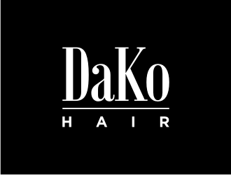 DaKo Hair logo design by GemahRipah