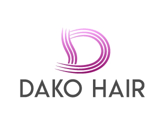 DaKo Hair logo design by mewlana