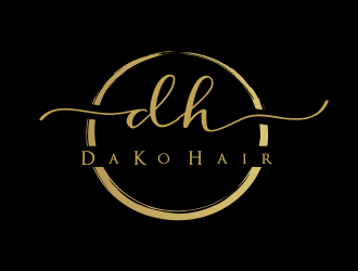 DaKo Hair logo design by Greenlight