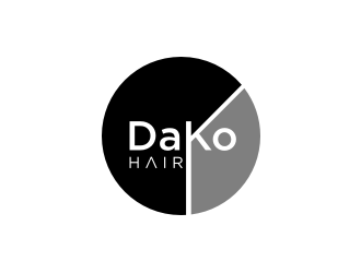 DaKo Hair logo design by Franky.