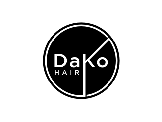 DaKo Hair logo design by Franky.