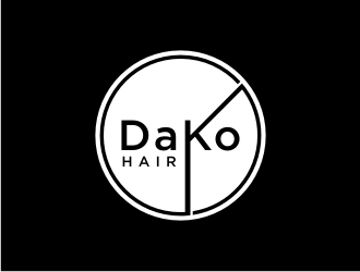 DaKo Hair logo design by Franky.