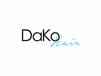 DaKo Hair logo design by Lafayate