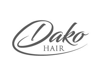 DaKo Hair logo design by mewlana