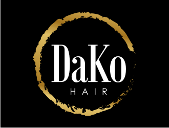 DaKo Hair logo design by GemahRipah