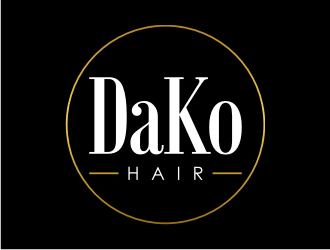 DaKo Hair logo design by GemahRipah