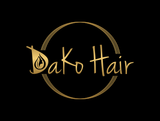 DaKo Hair logo design by menanagan