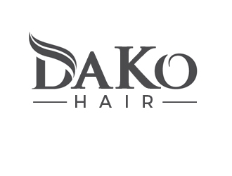 DaKo Hair logo design by nikkl