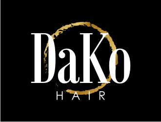 DaKo Hair logo design by GemahRipah