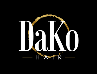 DaKo Hair logo design by GemahRipah