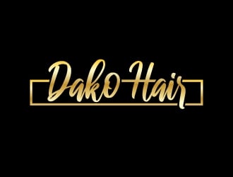 DaKo Hair logo design by SkyChild