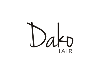 DaKo Hair logo design by Barkah