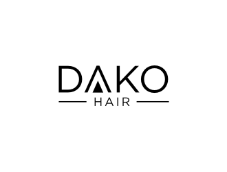 DaKo Hair logo design by Barkah