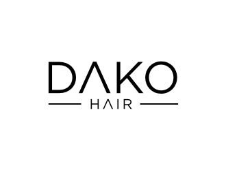 DaKo Hair logo design by Barkah