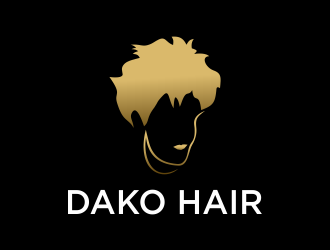 DaKo Hair logo design by azizah