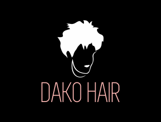 DaKo Hair logo design by azizah