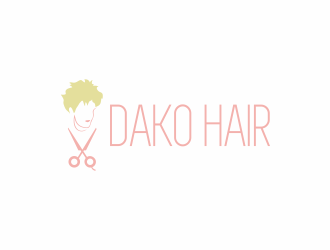 DaKo Hair logo design by azizah