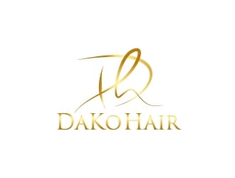 DaKo Hair logo design by maze