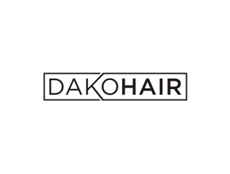 DaKo Hair logo design by blessings