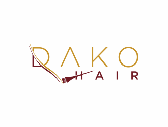 DaKo Hair logo design by Mahrein