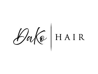 DaKo Hair logo design by maserik