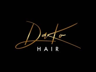 DaKo Hair logo design by maserik