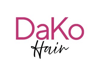 DaKo Hair logo design by maserik