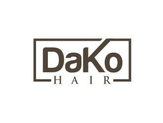 DaKo Hair logo design by maspion