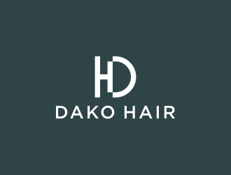 DaKo Hair logo design by vuunex